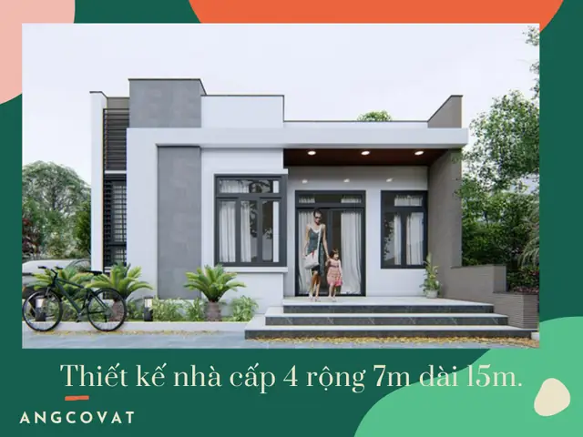 Mẫu Nhà Cấp 4 Ngang 7m: Thiết Kế Đẹp, Công Năng Tối Ưu Cho Mọi Gia Đình