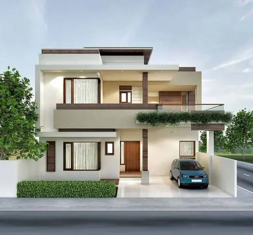Mẫu Nhà Chữ L 2 Tầng 400 Triệu Đẹp Hiện Đại & Kinh Nghiệm Xây Dựng