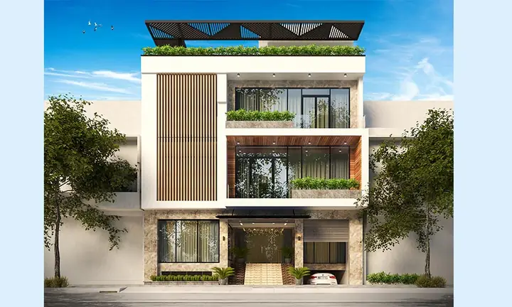 Nhà Có Hầm Để Xe: Kinh Nghiệm Xây Dựng & Mẫu Thiết Kế Đẹp