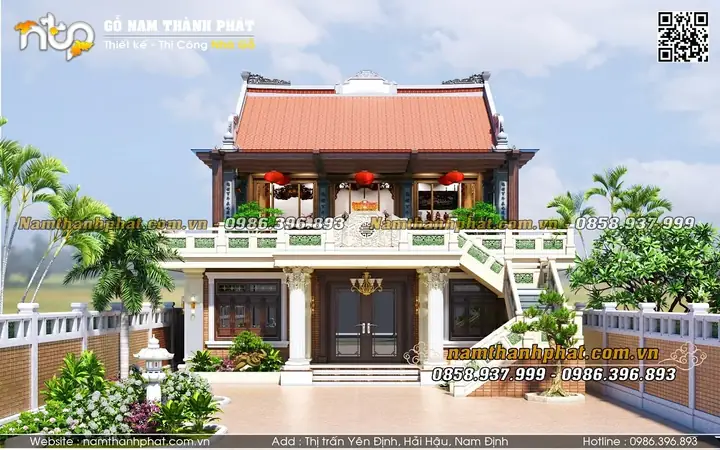 Nhà Gỗ 2 Tầng: Xu Hướng Kiến Trúc Đẹp & Bền Vững Tại Việt Nam