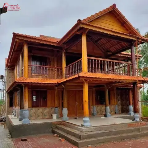 Nhà Gỗ 2 Tầng: Xu Hướng Kiến Trúc Đẹp & Bền Vững Tại Việt Nam