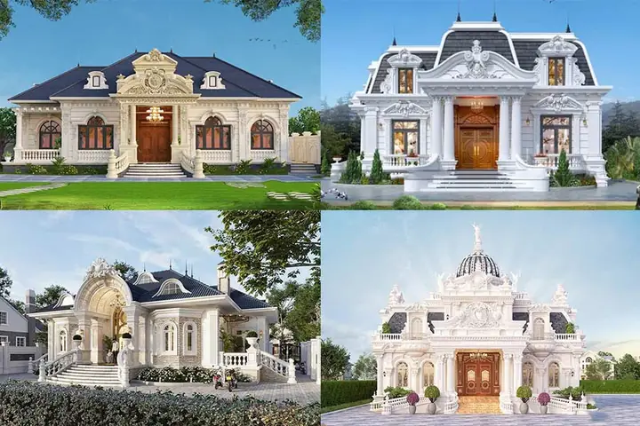 50+ Mẫu Nhà Biệt Thự 1 Tầng Kiểu Pháp Đẹp, Sang Trọng & Đẳng Cấp 50+ Mẫu Nhà Biệt Thự 1 Tầng Kiểu Pháp Đẹp, Sang Trọng & Đẳng Cấp