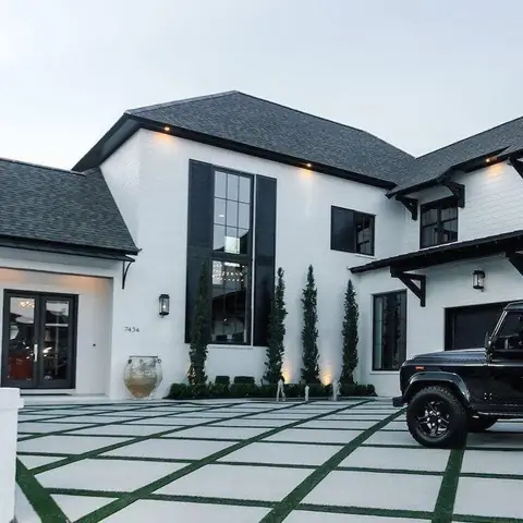 Top 50+ Ý Tưởng Thiết Kế Nhà Lầu Có Gara Xe Hơi Đẹp, Sang Trọng