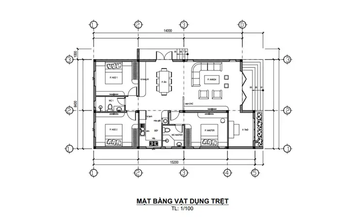 Top 10+ Mẫu Nhà Mái Bằng 1 Tầng 3 Phòng Ngủ Đẹp, Hiện Đại Nhất Hiện Nay Top 10+ Mẫu Nhà Mái Bằng 1 Tầng 3 Phòng Ngủ Đẹp, Hiện Đại Nhất Hiện Nay