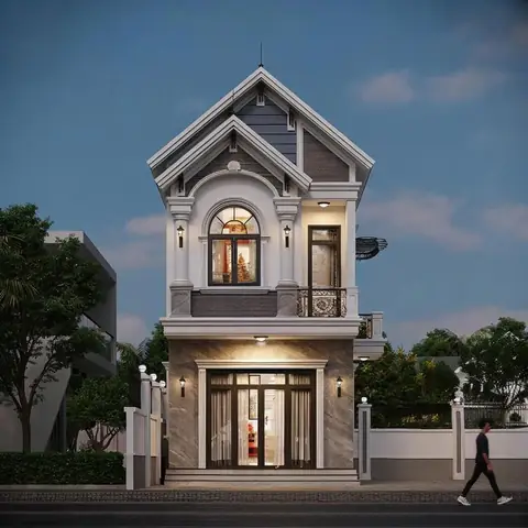 Top 50+ Mẫu Nhà Phố 2 Tầng Mái Thái 5x20m Đẹp, Hiện Đại & Tối Ưu Công Năng Top 50+ Mẫu Nhà Phố 2 Tầng Mái Thái 5x20m Đẹp, Hiện Đại & Tối Ưu Công Năng