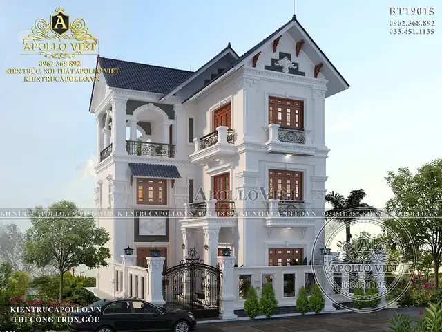 Top Mẫu Nhà Mái Thái 3 Tầng Chữ L Đẹp Hiện Đại, Sang Trọng & Phong Thủy 2025