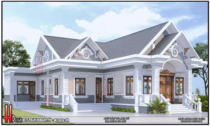 Top 80+ Mẫu Nhà Cấp 4 Chữ L Mái Thái Đẹp & Tiện Nghi 2026