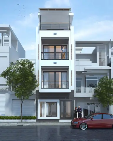 Tổng Hợp 100+ Mẫu Thiết Kế Nhà Mặt Tiền 5m Đẹp, Hiện Đại & Tối Ưu Công Năng 2025