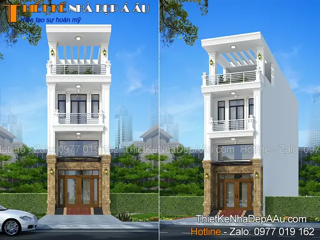 Nhà Ống 2 Tầng Có Gác Lửng: Mẫu Thiết Kế Đẹp, Tối Ưu Không Gian & Chi Phí Xây Dựng