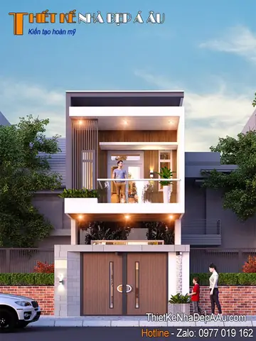 Mẫu Nhà Ống Hiện Đại Mặt Tiền 5m: Ý Tưởng Thiết Kế Đẹp & Công Năng Tối Ưu