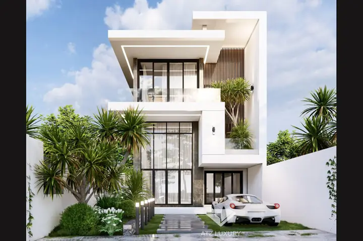 Top Mẫu Thiết Kế Nhà Phố 2 Tầng Có Gác Lửng Đẹp, Hiện Đại Và Tiết Kiệm Chi Phí