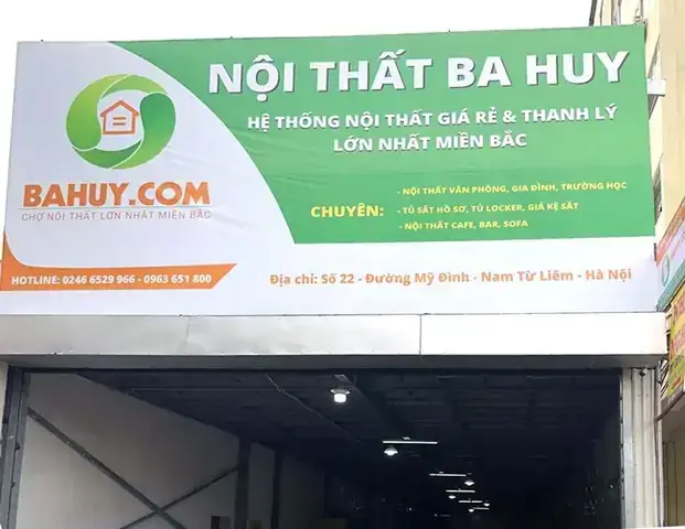 Nội Thất Ba Huy Chợ Đại Mỗ: Đánh Giá & Kinh Nghiệm Mua Sắm Đồ Thanh Lý Giá Rẻ