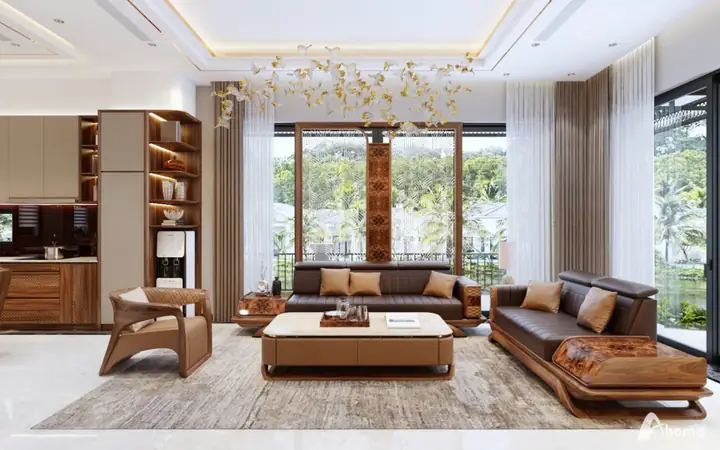 Nội Thất Cao Cấp Ahome: Dịch Vụ Thiết Kế, Thi Công & Chất Liệu Uy Tín