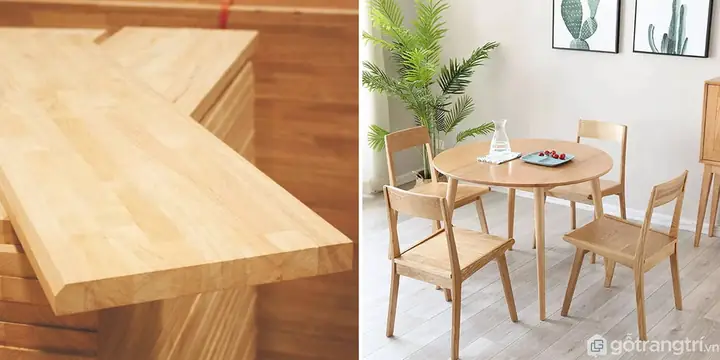 Nội Thất Gỗ Cao Su: Đặc Điểm, Ưu Nhược Điểm Và Ứng Dụng Phổ Biến