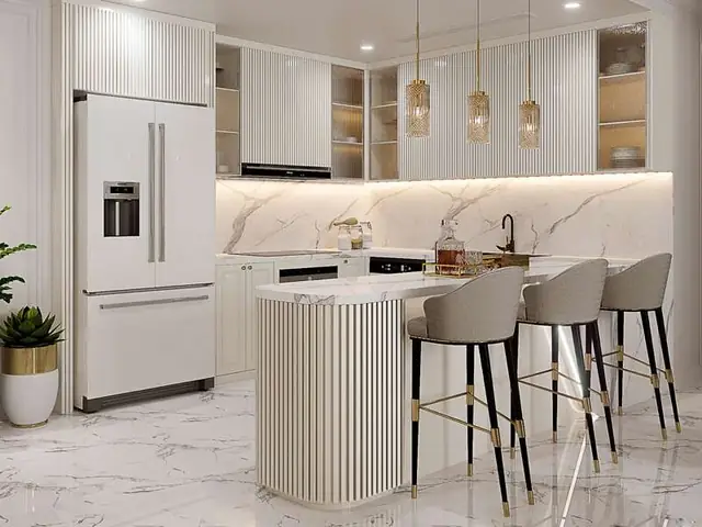 50+ Mẫu Nội Thất Bếp Sang Trọng, Cao Cấp & Xu Hướng Thiết Kế Mới Nhất 2026