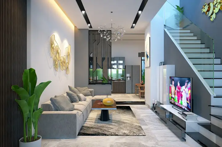 Tổng Hợp Mẫu Thiết Kế Nội Thất Nhà Ống 1 Tầng Đẹp, Hiện Đại Và Tối Ưu Diện Tích