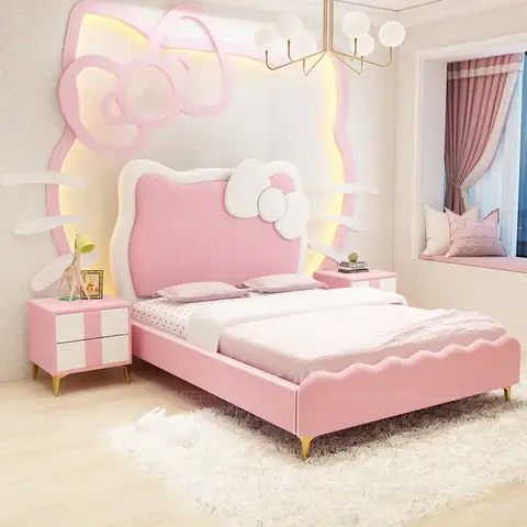 Top 30+ Mẫu Nội Thất Phòng Ngủ Hello Kitty Đẹp, Dễ Thương Cho Bé Gái