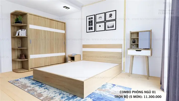Combo & Mẫu Nội Thất Phòng Ngủ Đẹp, Giá Tốt Tại Tphcm