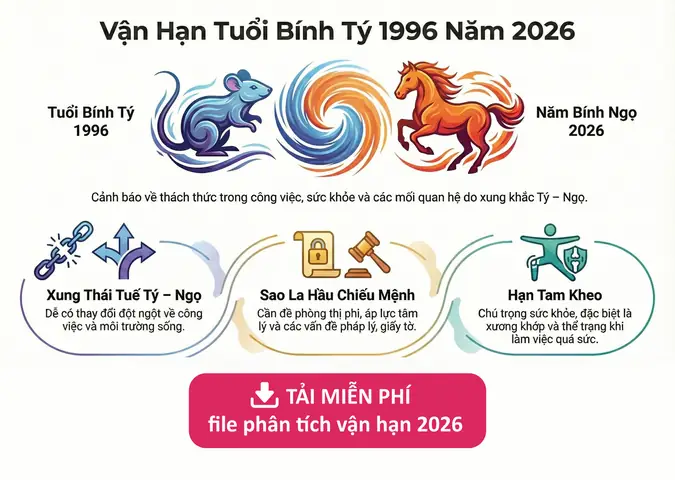 Nữ Sinh Năm 1996 (bính Tý) Là Cung Gì? Giải Mã Mệnh, Tuổi Và Vận Số