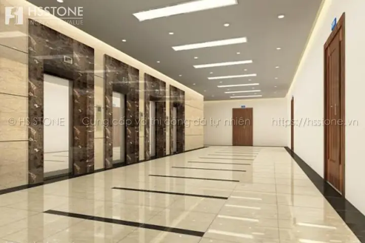 Ốp Đá Sảnh Thang Máy: Các Loại Đá, Mẫu Đẹp & Kinh Nghiệm Thi Công