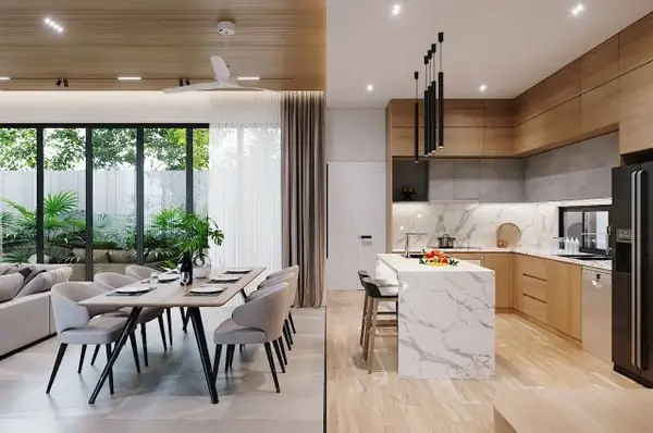 50+ Mẫu Thiết Kế Phòng Bếp Đẹp, Đơn Giản Và Tiện Nghi Theo Xu Hướng Mới