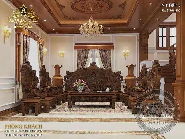 50+ Mẫu Thiết Kế Phòng Khách Biệt Thự Tân Cổ Điển Sang Trọng, Ấn Tượng 2026 50+ Mẫu Thiết Kế Phòng Khách Biệt Thự Tân Cổ Điển Sang Trọng, Ấn Tượng 2026