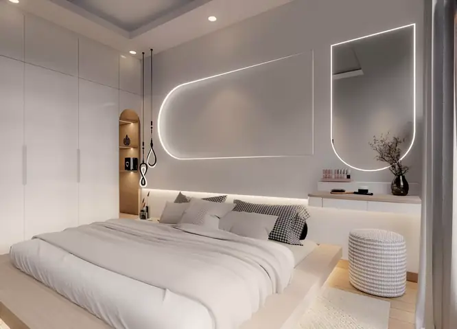 Phòng Ngủ Hiện Đại Đơn Giản: Ý Tưởng Thiết Kế & Trang Trí Tối Ưu Không Gian