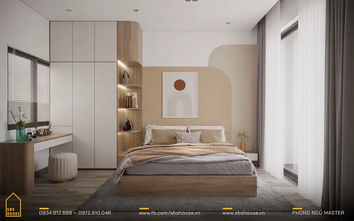 99+ Mẫu Phòng Ngủ Phong Cách Hiện Đại Đẹp, Tối Ưu Công Năng & Xu Hướng 2025