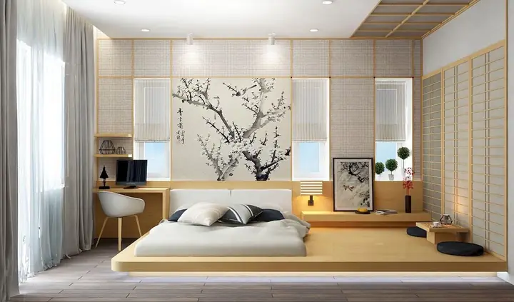 80+ Mẫu Thiết Kế Phòng Ngủ Phong Cách Nhật Bản: Tối Giản, Tinh Tế & Ấm Áp