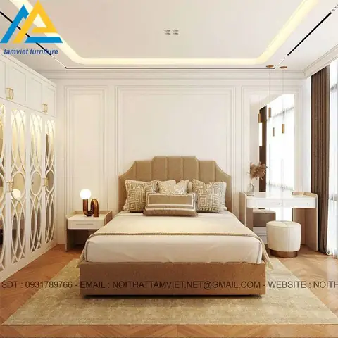 50+ Mẫu Thiết Kế Phòng Ngủ Tân Cổ Điển Bằng Gỗ Sang Trọng & Đẳng Cấp 2024 50+ Mẫu Thiết Kế Phòng Ngủ Tân Cổ Điển Bằng Gỗ Sang Trọng & Đẳng Cấp 2024