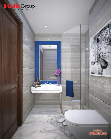 Top Mẫu Phòng Tắm Nhà Ống Đẹp, Hiện Đại & Tiện Nghi