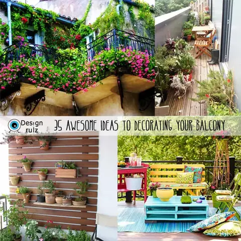 Top 50+ Mẫu Phụ Kiện Trang Trí Ban Công Đẹp, Hiện Đại & Ý Tưởng Thực Tế