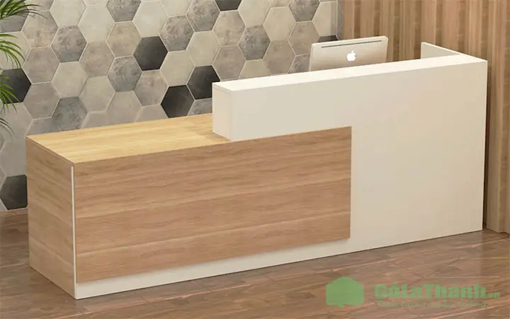 Quầy Lễ Tân Bằng Gỗ: Mẫu Mã Đẹp, Giá Tốt & Kinh Nghiệm Chọn Lựa