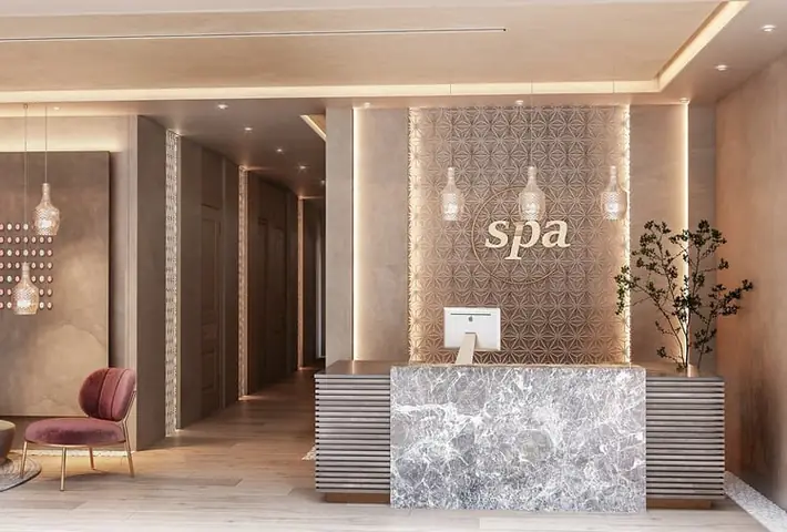 100+ Mẫu Quầy Lễ Tân Spa Đẹp, Sang Trọng & Hiện Đại | Tư Vấn Thi Công Theo Yêu Cầu