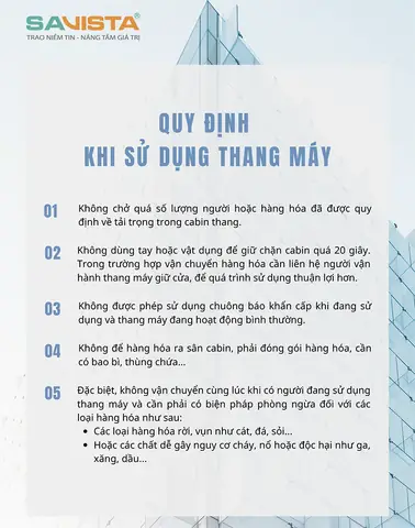 Quy Định Sử Dụng Thang Máy Chở Hàng An Toàn & Hiệu Quả