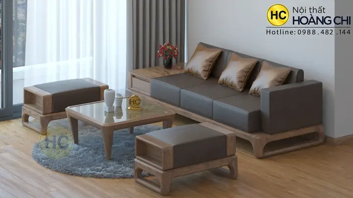 50+ Mẫu Sofa Gỗ Cho Chung Cư Nhỏ: Kích Thước, Kiểu Dáng & Kinh Nghiệm Chọn Mua