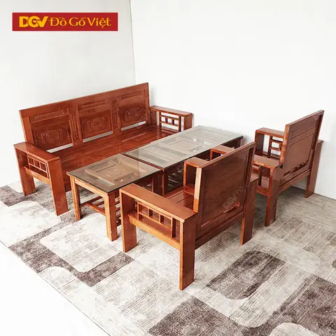 Sofa Gỗ Sồi Nga Giá Rẻ: Mẫu Mã, Báo Giá & Lưu Ý Chọn Mua