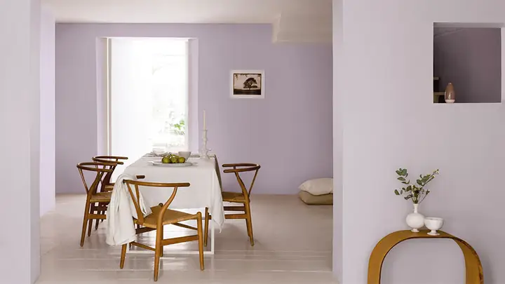 Sơn Nhà Màu Hồng Tím Nhạt: Ý Nghĩa, Cách Phối Màu & Mẫu Đẹp Ấn Tượng