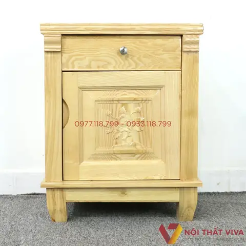 Táp Đầu Giường Gỗ Tự Nhiên: Mẫu Mã, Chất Liệu & Kinh Nghiệm Chọn Mua Bền Đẹp