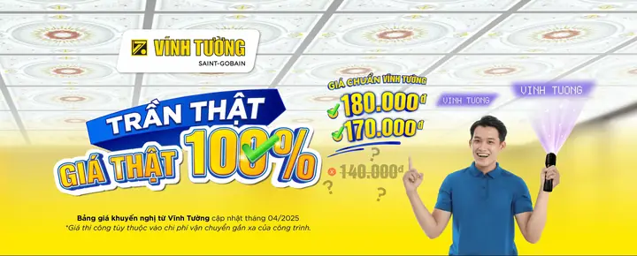 Báo Giá & Thi Công Trần Thạch Cao Vĩnh Tường Tại Huế: Tư Vấn Chi Tiết