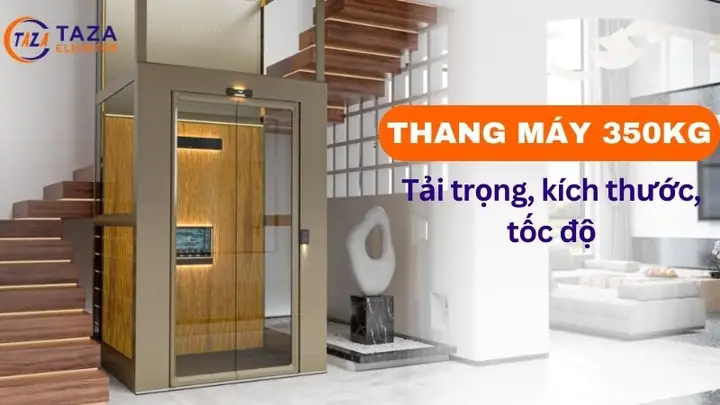 Thang Máy 350kg: Báo Giá, Kích Thước Hố Thang & Lưu Ý Lựa Chọn