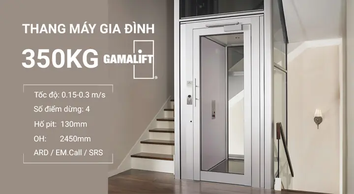 Thang Máy 350kg: Báo Giá, Kích Thước Hố Thang & Lưu Ý Lựa Chọn