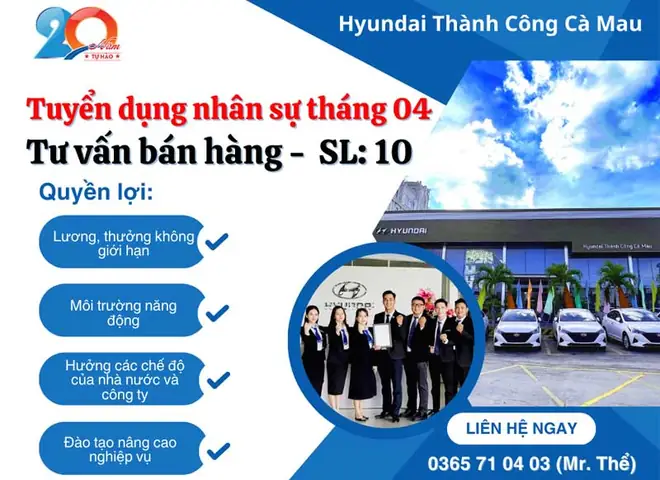 Tuyển Dụng Thang Máy Hyundai: Các Vị Trí, Yêu Cầu & Quy Trình Ứng Tuyển Chi Tiết