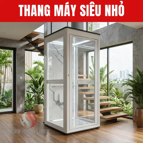 Thang Máy Siêu Nhỏ: Kích Thước, Ưu Nhược Điểm & Lưu Ý Lắp Đặt