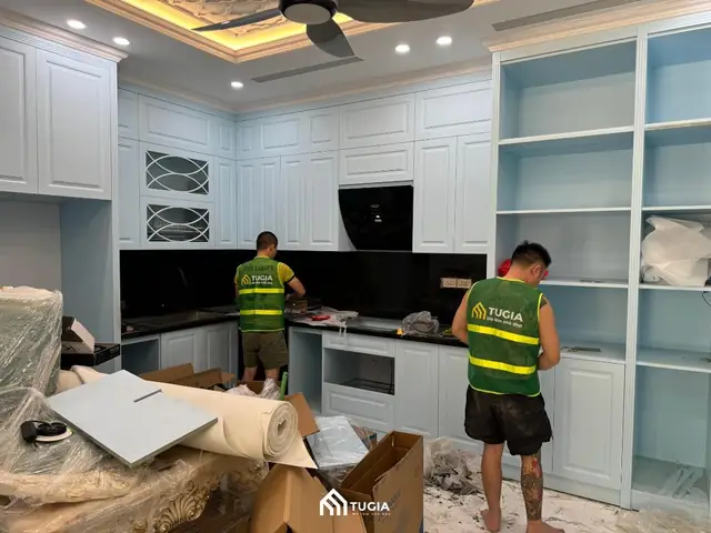 Thi Công Nội Thất Phòng Bếp: Báo Giá Trọn Gói, Mẫu Đẹp & Quy Trình Chi Tiết