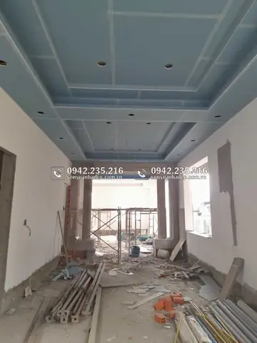 Hướng Dẫn Thi Công Thạch Cao Vĩnh Tường Chi Tiết: Trần & Vách Ngăn