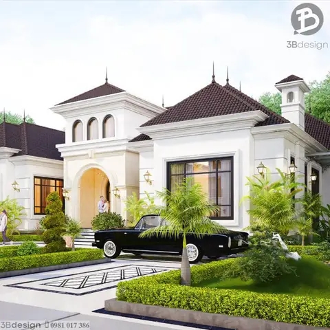 40+ Mẫu Thiết Kế Biệt Thự Sân Vườn Đẹp, Sang Trọng Và Ấn Tượng Nhất 2026