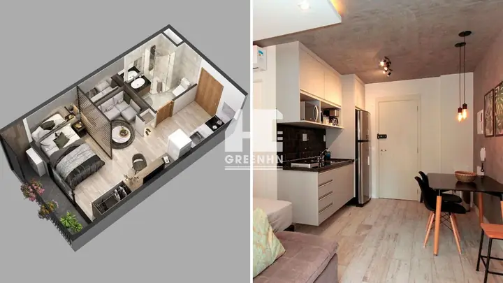 Top 15+ Mẫu Thiết Kế Căn Hộ Mini 20m2 Tối Ưu Công Năng Và Thẩm Mỹ 2026
