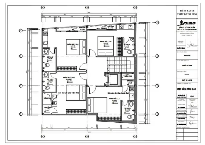 Thiết Kế Chung Cư Mini 100m2: Mẫu Chuẩn, Tối Ưu Chi Phí & Sinh Lời Bền Vững