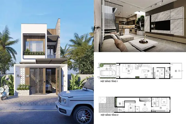 Mẫu Thiết Kế Nhà 1 Tầng 4x20m: Tối Ưu Công Năng, Chi Phí Hợp Lý Mẫu Thiết Kế Nhà 1 Tầng 4x20m: Tối Ưu Công Năng, Chi Phí Hợp Lý